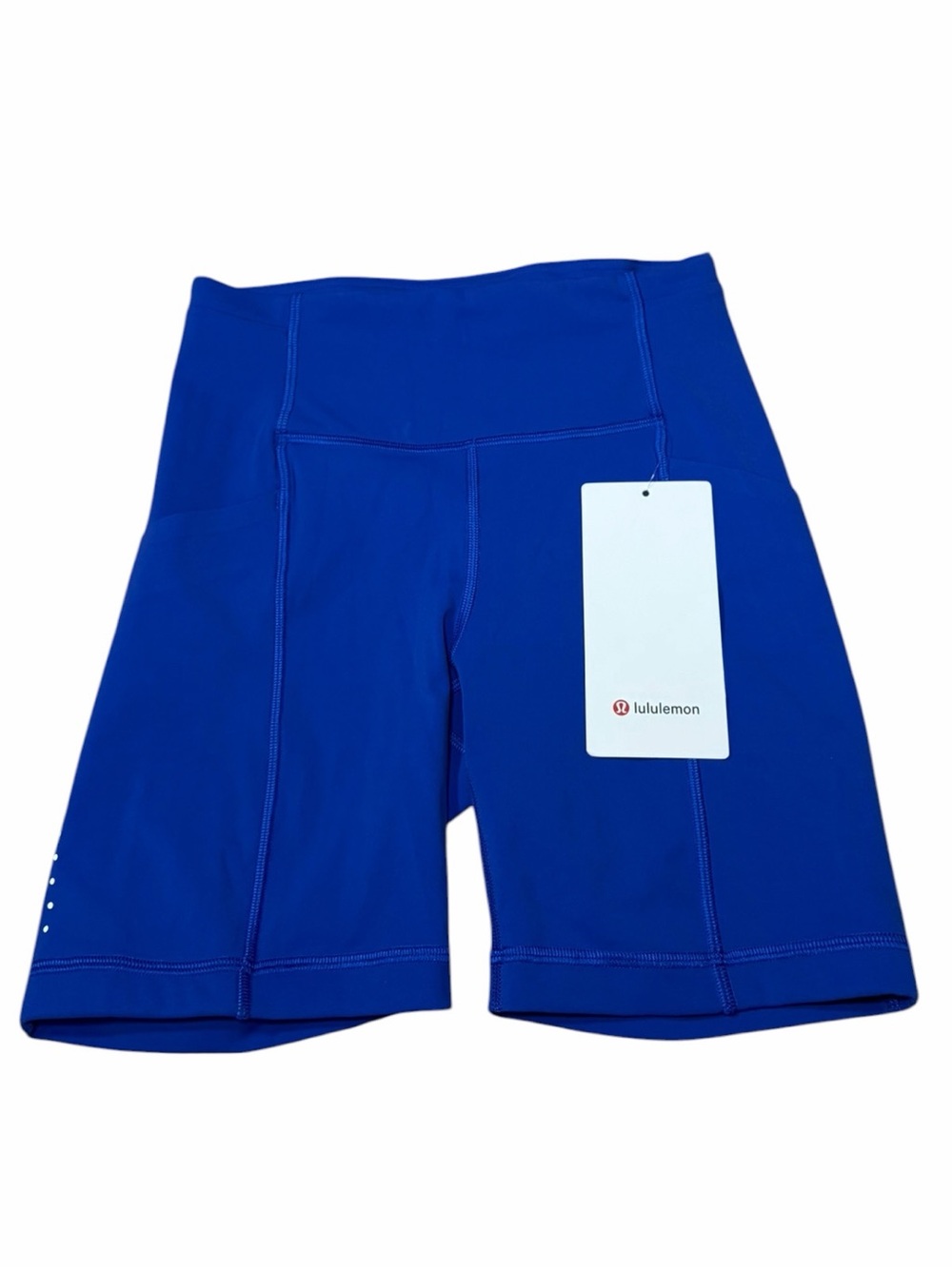 NWT Lululemon Swift Speed High-Rise Short 6" (Beach Ball Blue) Size 4